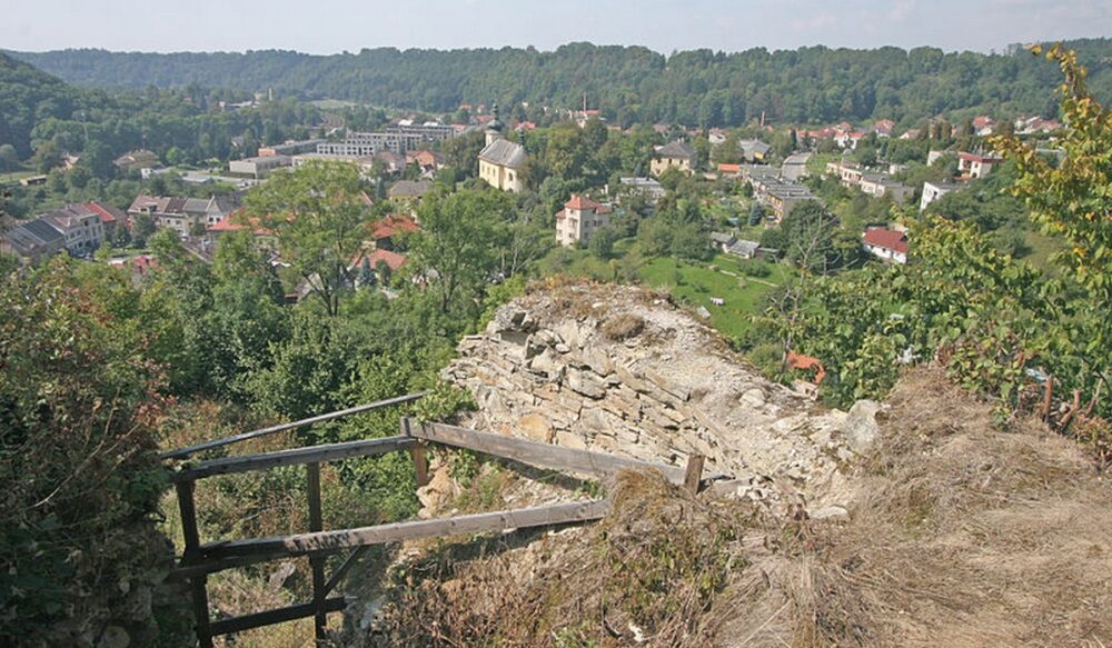 Pozustatky hradu Brandys nad Orlici