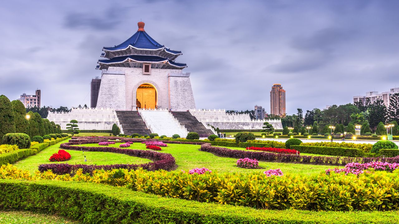 Chiang Kai Shek památník Tchaj pej