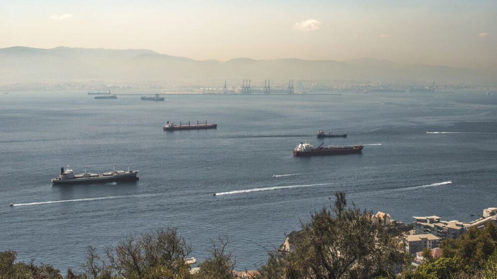 Lodě u Gibraltaru