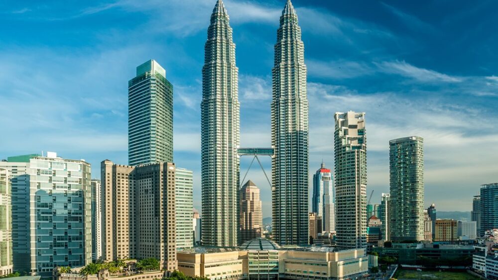 Mrakodrapy Kuala Lumpur Malajsie