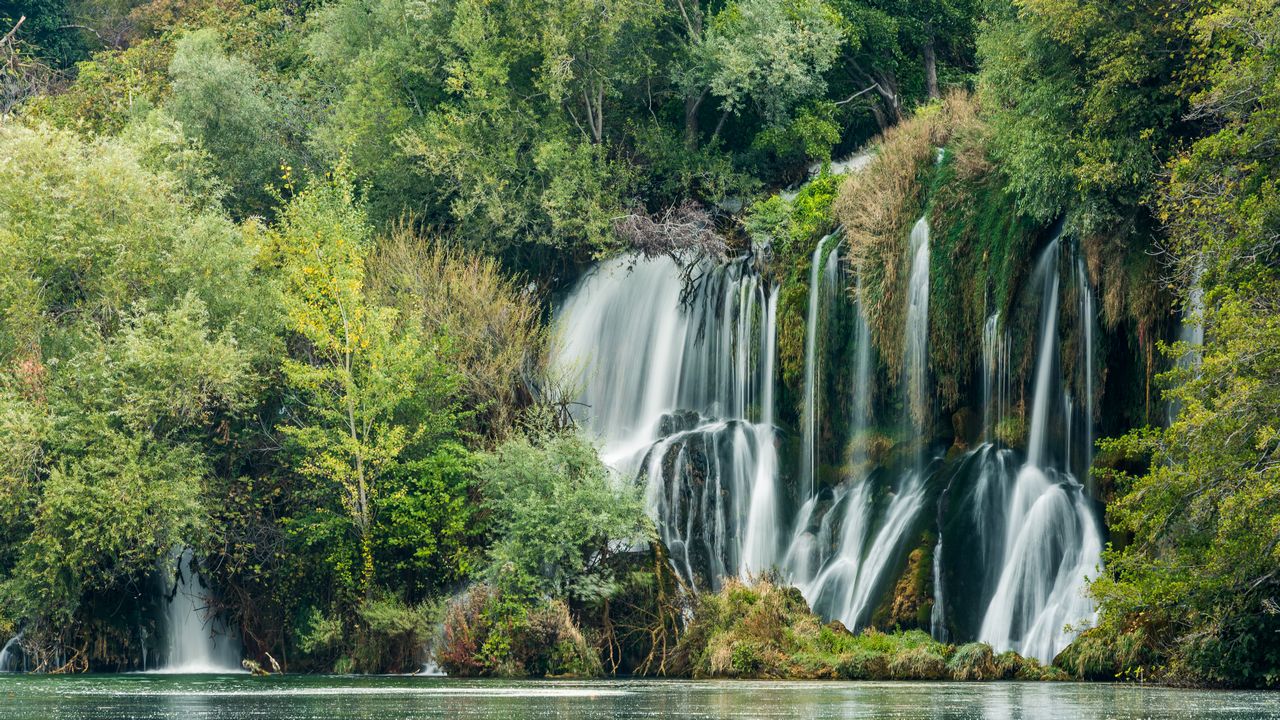 Národní park Krka - Vodopád