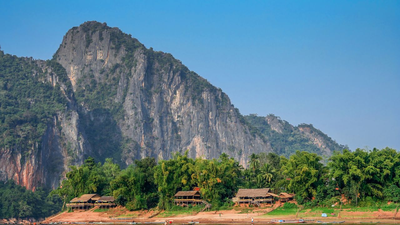 Vesnice v Laosu