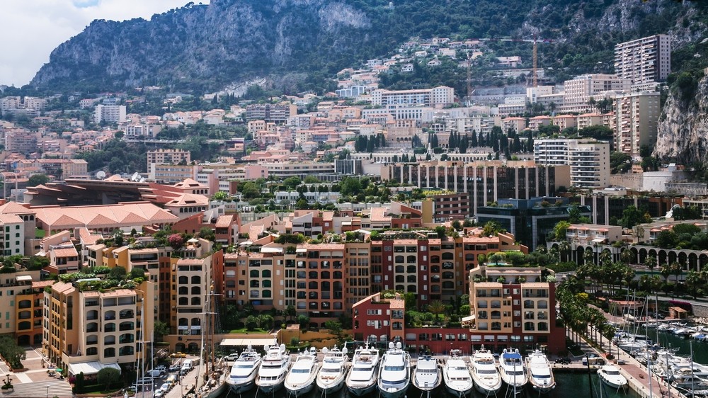 Přístav v Monaku