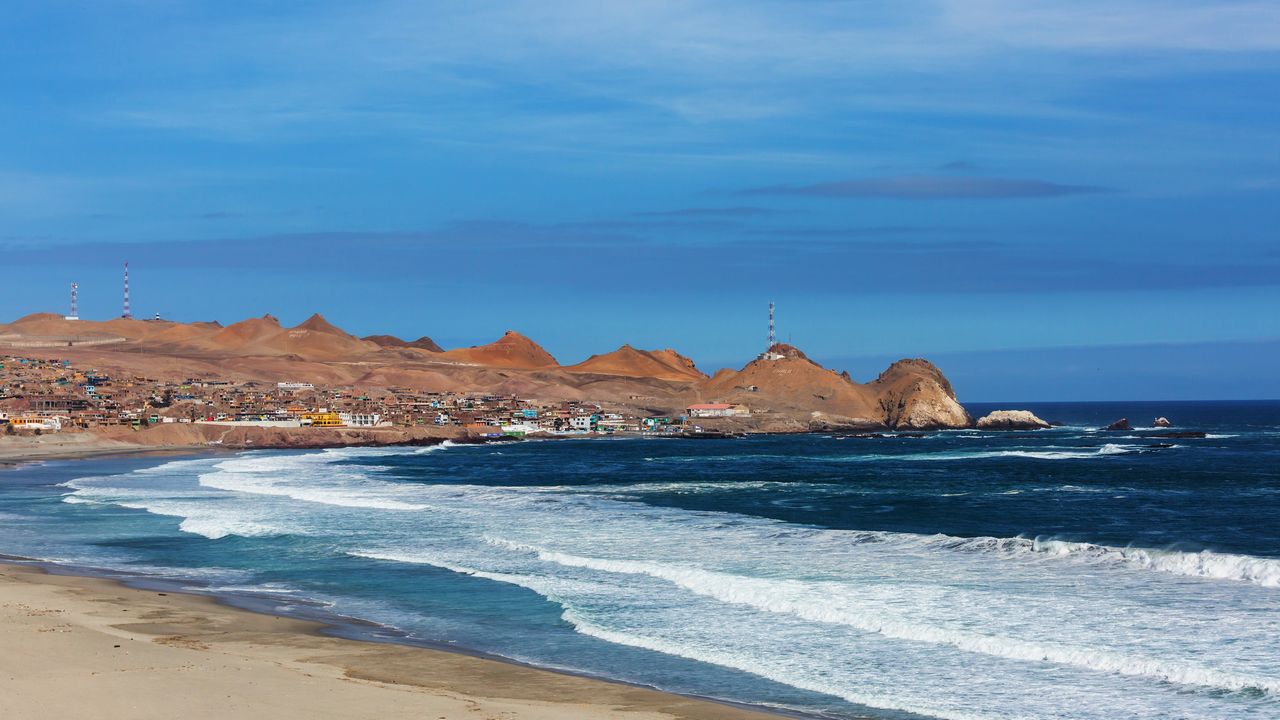 Peru - pobřeží
