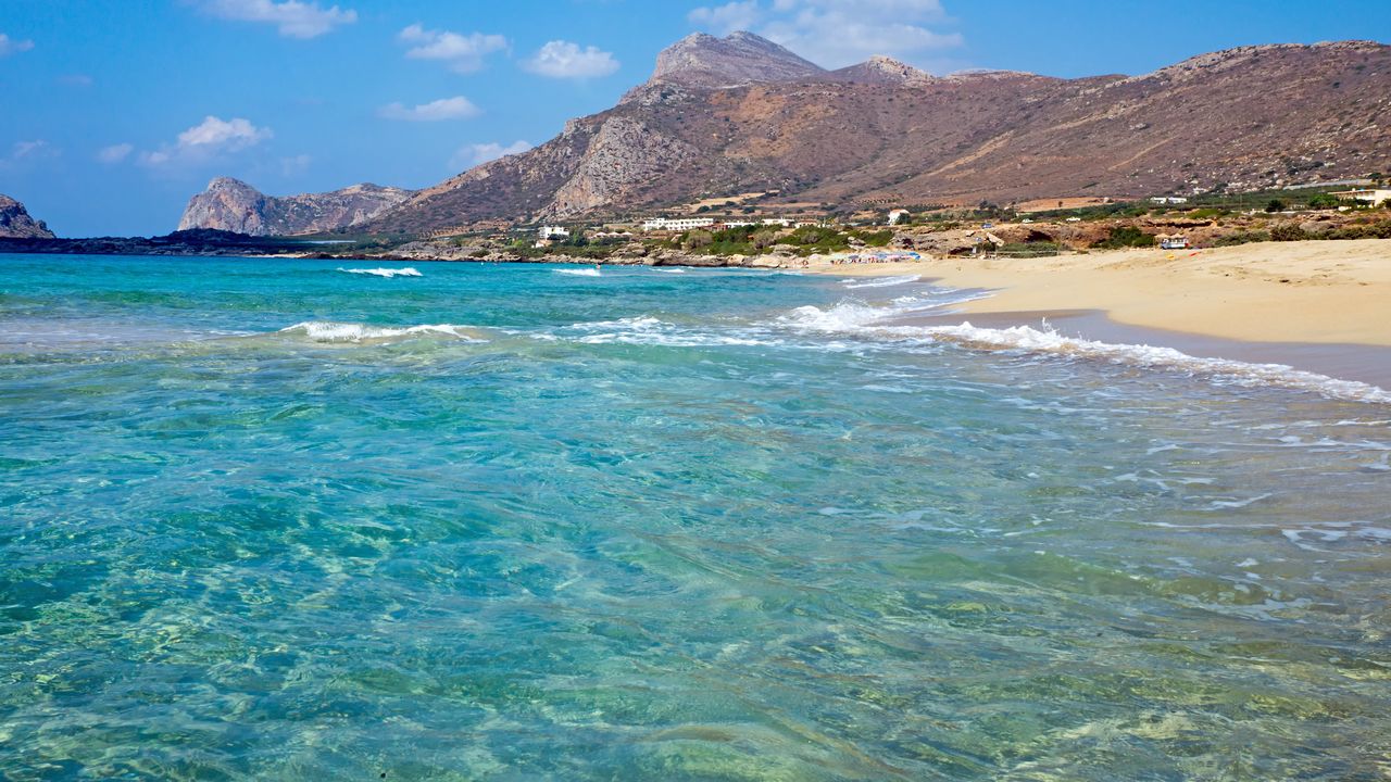 Pláže na ostrově Kréta