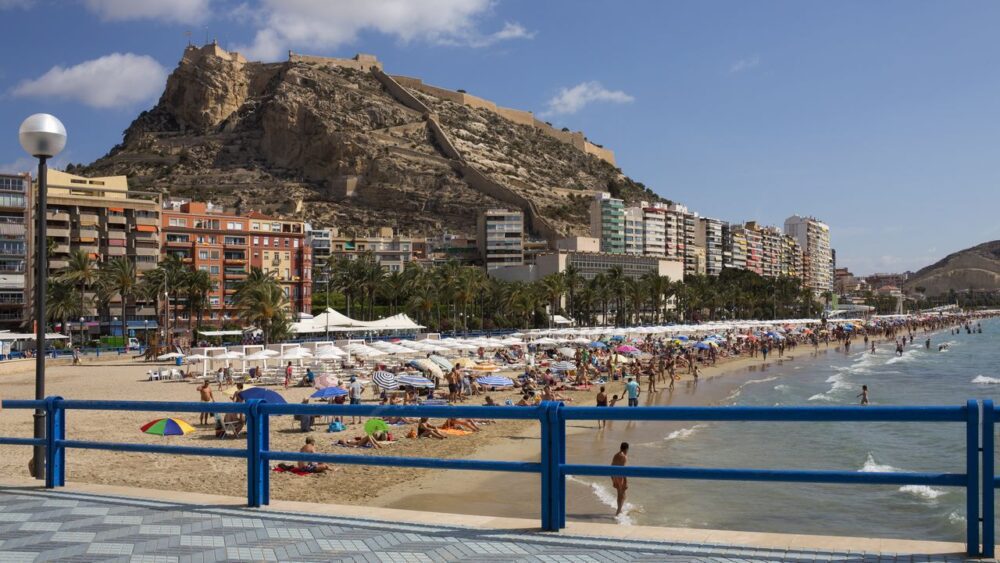 Alicante costa blanca spanelsko
