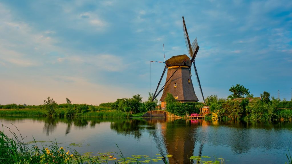 kinderdijk-holandsko kinderdijk-holandsko